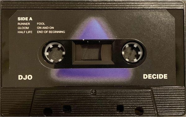 Djo (Joe Keery) - Decide - New Cassette 2022 Self Released Black Tape - Rock / Pop / Stranger Things - Shuga Records