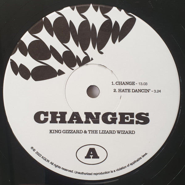 King Gizzard And The Lizard Wizard – Changes - New LP Record 2022 KGLW Exploding Sun Edition Black Vinyl - Psychedelic Rock - Shuga Records