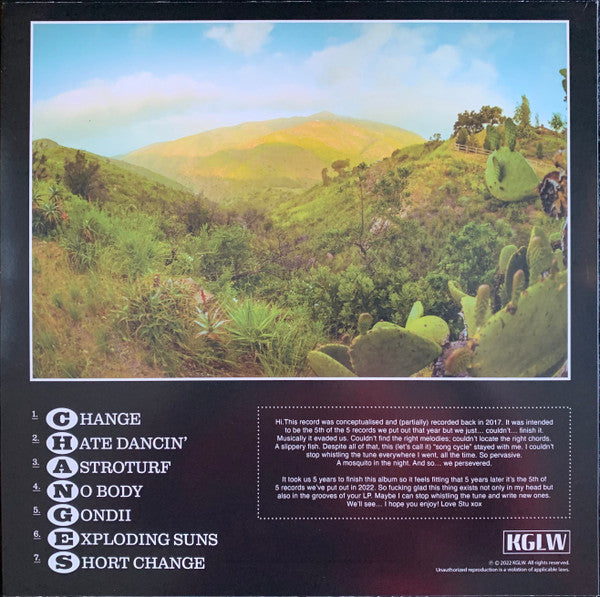 King Gizzard And The Lizard Wizard – Changes - New LP Record 2022 KGLW Tango Edition White Vinyl - Psychedelic Rock