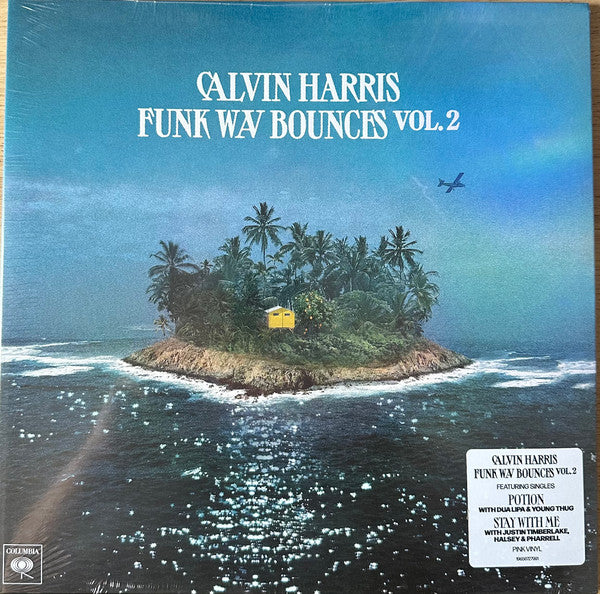 Calvin Harris - Funk Wav Bounces Vol. 2 - Mint- LP Record 2022 Columbia Sony Pink Vinyl - Electronic / Dance-pop / Electro