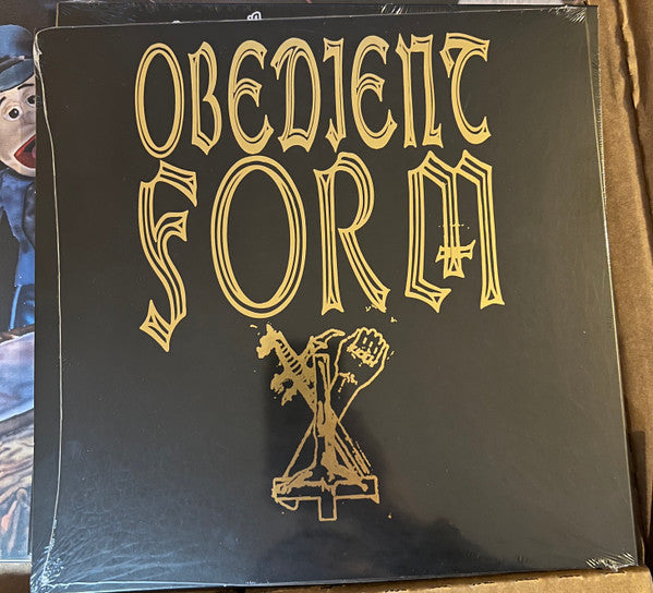 Vudmurk - Obedient Form - VG+ 10" EP Record 2022 Fashionable Death UK Vinyl & Gold Foil Cover - Black Metal / Hardcore