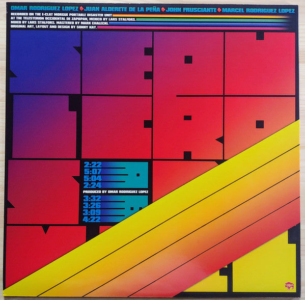 Omar Rodriguez Lopez Quartet (w/John Frusciante) - Sepulcros De Miel - Mint- LP Record 2010 Rodriguez Lopez Productions Orange Vinyl - Prog Rock / Experimental - Shuga Records