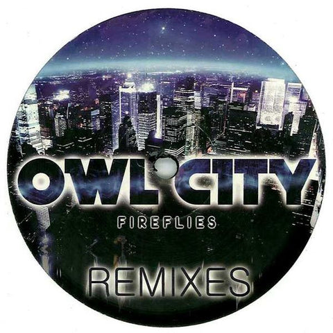 Owl City – Fireflies - Remixes - New 12" Single Record 2010 UK Vinyl - House / Electro / Dubstep