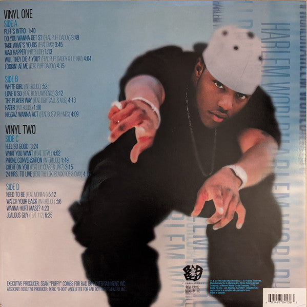 Ma$e - Harlem World - VG+ 2 LP Record 1997 Bad Boy USA Original Vinyl & Insert - Hip Hop - Shuga Records