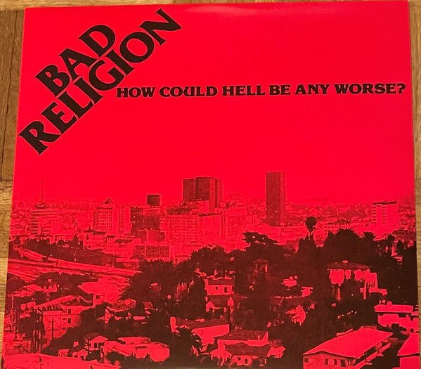 Bad Religion - How Could Hell Be Any Worse? (1982) - New LP 2022 Epitaph Clear With Black, Tranparent Vinyl - Punk / Hardcore - Shuga Records