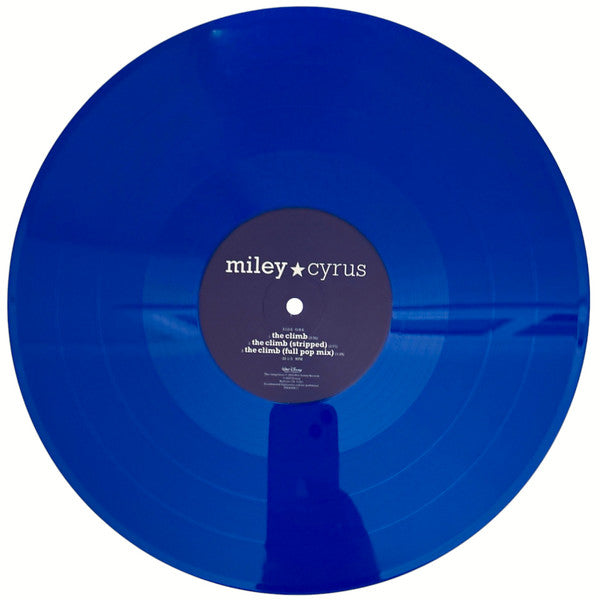 Miley Cyrus - The Climb - New EP Record 2022 Walt Disney Blue Opaque Vinyl - Pop Rock - Shuga Records