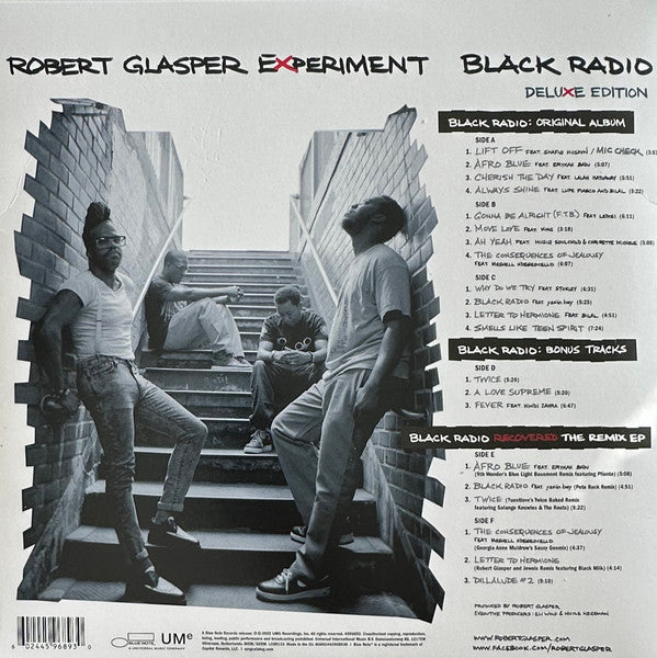 Robert Glasper Experiment - Black Radio (2011) - New 3 LP Record 2022 Blue Note Europe Vinyl - Neo Soul / Soul-Jazz - Shuga Records