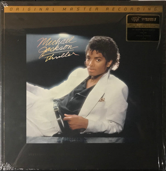 Michael Jackson – Thriller (1982) - New LP Record 2022 Mobile Fidelity Sound Lab 180 gram UltraDisc One-Step Vinyl & Numbered - Pop Rock / Funk / Disco - Shuga Records