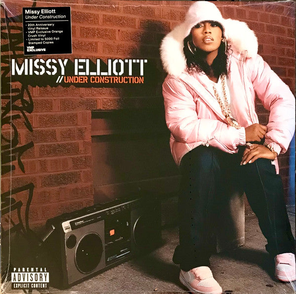 Missy Elliott - Under Construction (2002) - New 2 LP Record 2022 Elektra Vinyl Me Please Club Orange Vinyl - Hip Hop / Pop Rap / R&B - Shuga Records