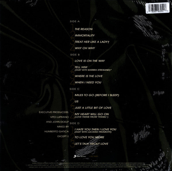 Celine Dion - Let's Talk About Love (1997) - Mint- (Damaged cover