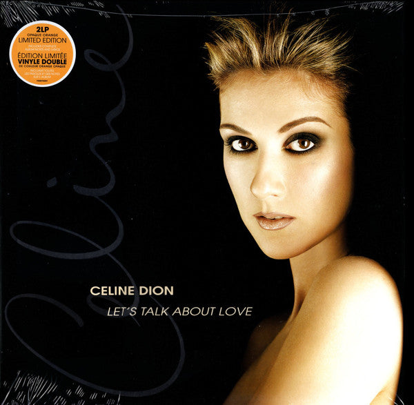 Celine Dion - Let's Talk About Love (1997) - New 2 LP Record 2022 Columbia Sony Opaque Orange Vinyl - Soft Rock / Pop Rock / Ballad - Shuga Records
