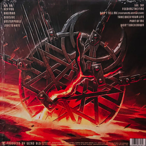 Disturbed - Divisive - New LP Record 2022 Reprise Gold Vinyl - Rock / Heavy Metal - Shuga Records