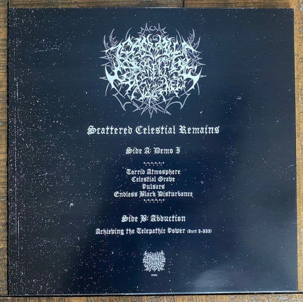 Astral Sacrifice To Ganymede - Scattered Celestial Remains - Mint- LP Record 2022 Crown & Throne Ltd. USA Vinyl & Insert - Black Metal - Shuga Records