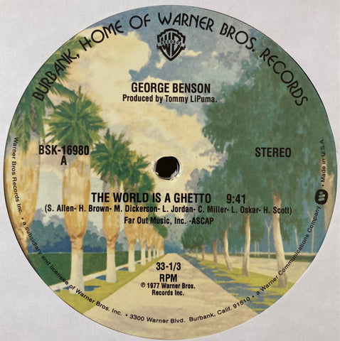 George Benson - The World Is A Ghetto / Breezin' (1977) - VG+ 12" Single Record 2007 Warner USA Vinyl - Smooth Jazz / Jazz-Funk