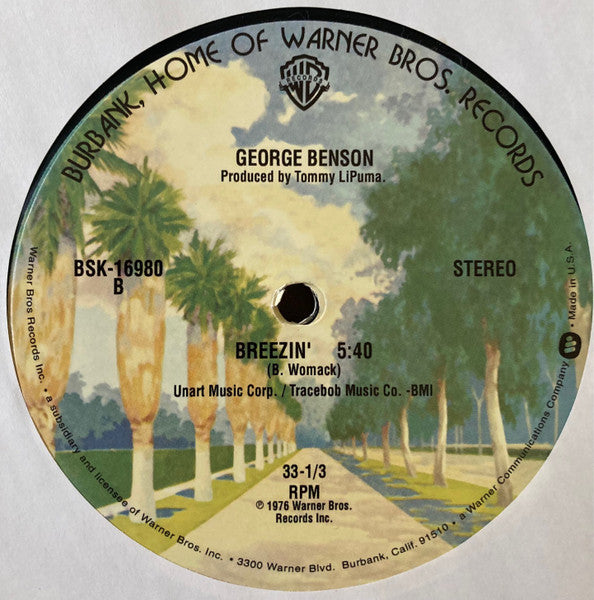 George Benson - The World Is A Ghetto / Breezin' (1977) - VG+ 12" Single Record 2007 Warner USA Vinyl - Smooth Jazz / Jazz-Funk