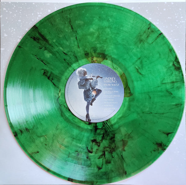 Lindsey Stirling – Snow Waltz - New LP Record 2022 Concord Spotify Fans Exclusive  Green Black Smoke Vinyl - Electronic / Modern Classical / Holiday