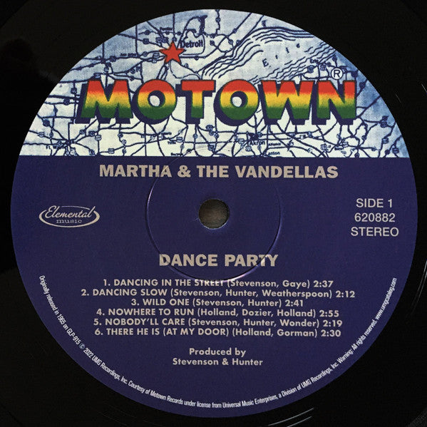 Martha And The Vandellas - Dance Party (1965) - Mint- LP Record