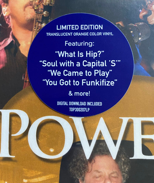Tower Of Power – 40th Anniversary The Fillmore Auditorium, San Francisco - New 2 LP Record Store Day Black Friday 2022 Top RSD Orange Vinyl, Numbered & Download - Funk / Soul - Shuga Records