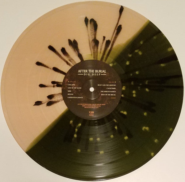 After The Burial - Dig Deep (2016) - Mint- LP Record 2022 Sumerian Swamp Green Translucent w/ Black Splatter Vinyl & Download - Metalcore / Deathcore / Progressive Metal - Shuga Records