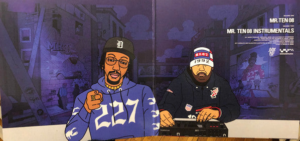 Boldy James & Futurewave - Mr.Ten08 - New 2 LP Record 2022 FXCK RXP Blue Edition Pink & Blue Vinyl & OBI - Hip Hop - Shuga Records