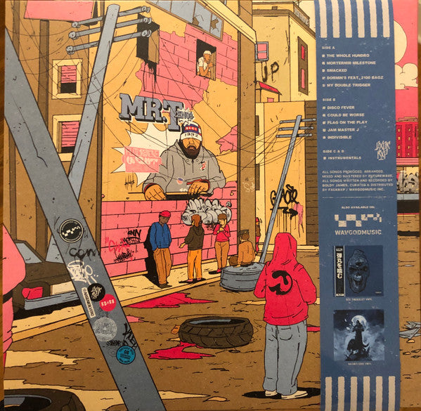 Boldy James & Futurewave - Mr.Ten08 - New 2 LP Record 2022 FXCK RXP Blue Edition Pink & Blue Vinyl & OBI - Hip Hop - Shuga Records