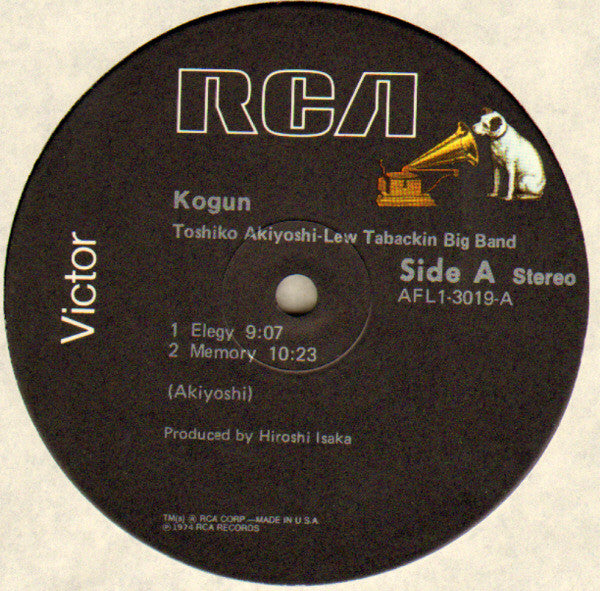 Toshiko Akiyoshi-Lew Tabackin Big Band - Kogun (1974) - Mint- LP Record 1978 RCA USA Vinyl - Jazz / Jazz-Funk - Shuga Records
