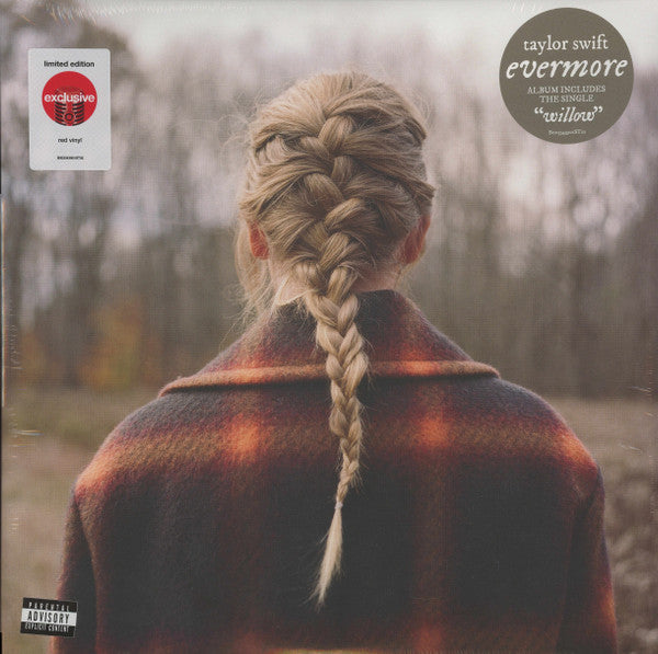Taylor Swift – Evermore - New 2 LP Record 2021 Republic Target Exclusive Red Vinyl - Pop Rock - Shuga Records