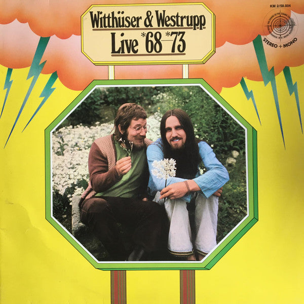 Witthüser & Westrupp - Live *68–*73 - Mint- 2 LP Record 1973 Kosmische Musik Germany Vinyl - Krautrock / Psychedelic Rock - Shuga Records