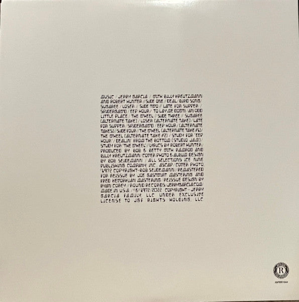 Jerry Garcia - Garcia (1977) - New 2 LP Record 2022 Round Gold Nugget 180 gram Vinyl - Classic Rock / Psychedelic Rock - Shuga Records