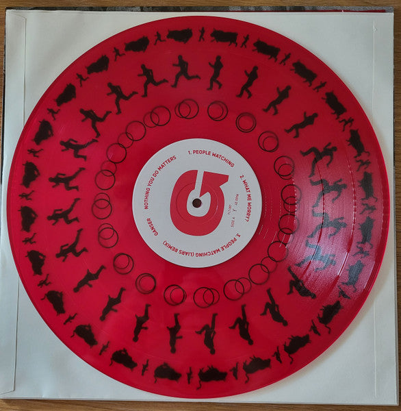 Ganser - Nothing You Do Matters - Mint- EP Record 2022 Felte Red Vinyl - Chicago Art Rock / Post-Punk / No Wave - Shuga Records