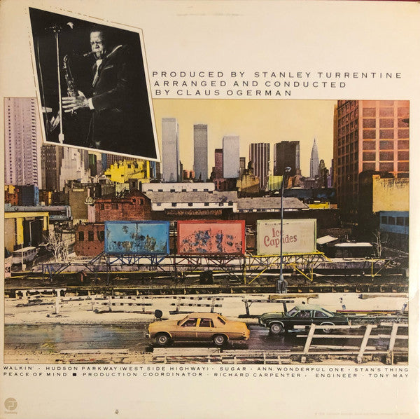 Stanley Turrentine - West Side Highway - VG+ LP Record 1978 Fantasy USA Vinyl - Jazz-Funk / Smoth Jazz / Smooth Jazz - Shuga Records
