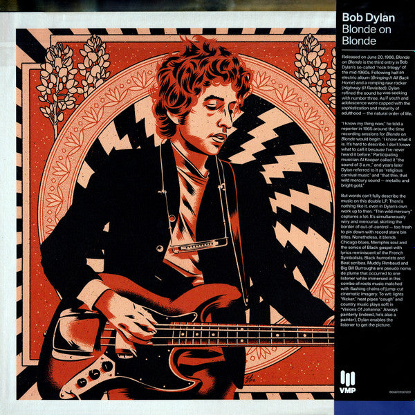Bob Dylan - Blonde On Blonde (1966) - New 2 LP Record 2022 Columbia Vinyl Me Please Mono Clear Blonde Vinyl & Booklet - Classic Rock / Folk Rock - Shuga Records