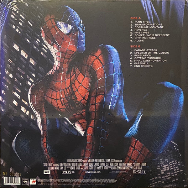 Danny Elfman - Spider-Man (Original Motion Picture Score) - New LP Record 2022 Sony 180 gram Gold Vinyl & Numbered - Soundtrack - Shuga Records