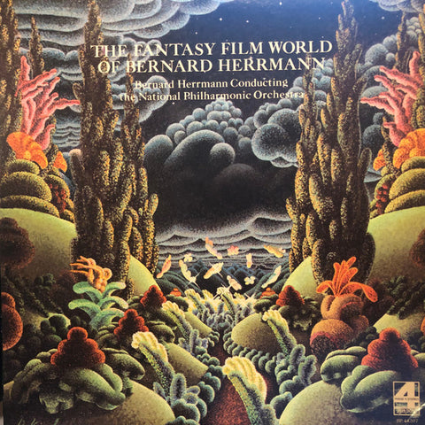 Bernard Herrmann Conducting The National Philharmonic Orchestra – The Fantasy Film World Of Bernard Herrmann - Mint- LP Record 1974 London UK Vinyl - Soundtrack / Score