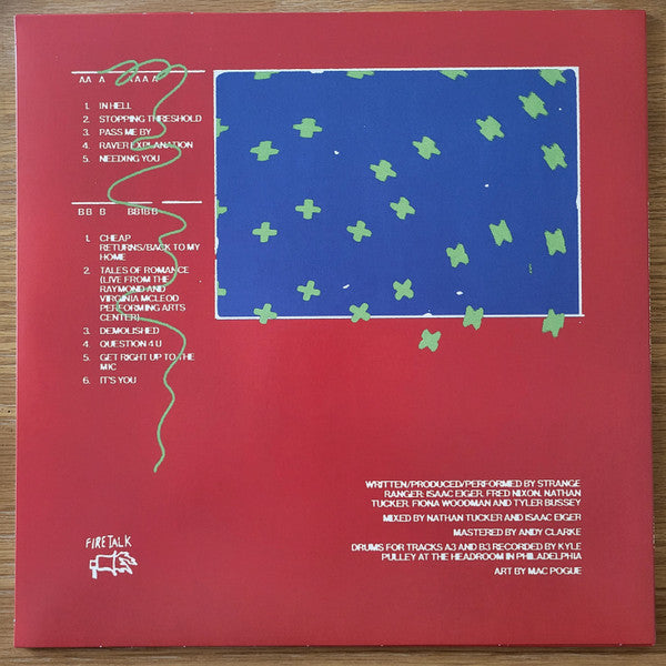 Strange Ranger - Remembering The Rockets - New LP Record 2022 Fire Talk Red Vinyl - Indie Rock - Shuga Records