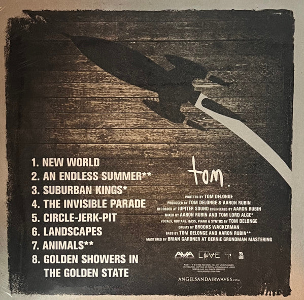 Tom DeLonge - To The Stars... Demos, Odds And Ends (2015) - New LP Record 2022 Rise To The Stars Yellow Vinyl - Pop Punk / Space Rock - Shuga Records