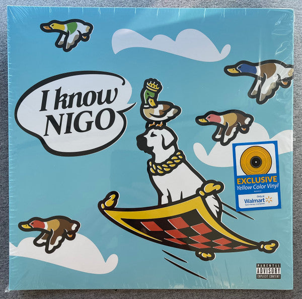Nigo – I Know NIGO! - New LP Record 2022 Republic Walmart Exclusive Yellow Vinyl - Hip Hop - Shuga Records