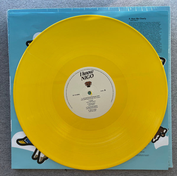 Nigo - I Know NIGO! - Mint- LP Record 2022 Republic Yellow Vinyl