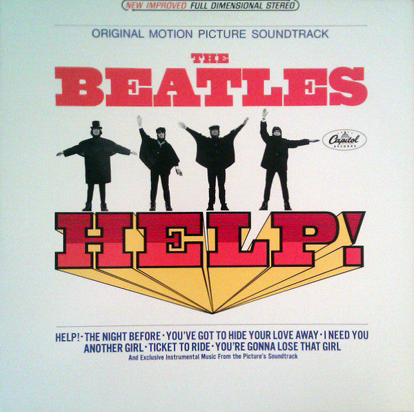 The Beatles - Help! (Original Motion Picture)(1965) - Mint- LP Record 1978 Capitol USA Purple Label Vinyl - Pop Rock / Soundtrack - Shuga Records