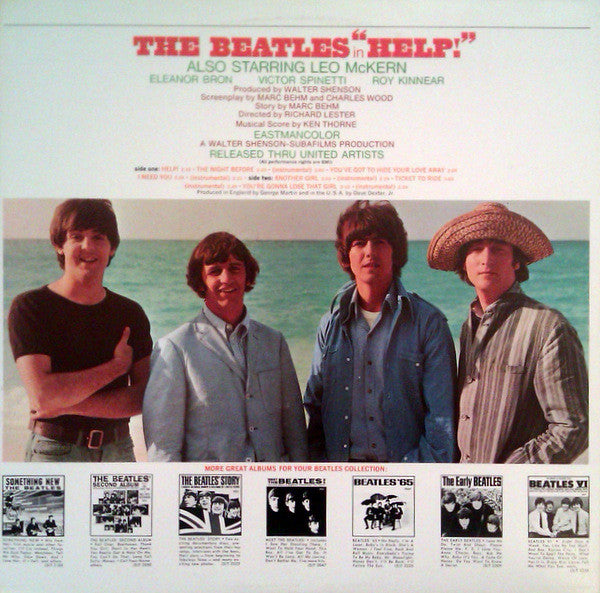 The Beatles - Help! (Original Motion Picture)(1965) - Mint- LP Record 1978 Capitol USA Purple Label Vinyl - Pop Rock / Soundtrack - Shuga Records
