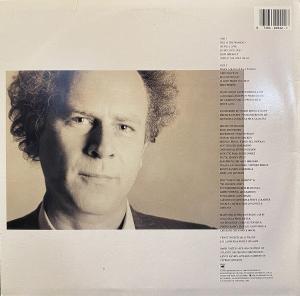 Art Garfunkel - Lefty - Mint- LP Record 1988 Columbia USA Vinyl - Pop Rock / Soft Rock - Shuga Records