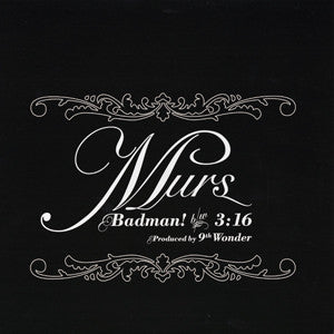 Murs - Badman! / 3:16 - VG 12" Single Record 2004 Definitive Jux USA Vinyl - Hip Hop - Shuga Records