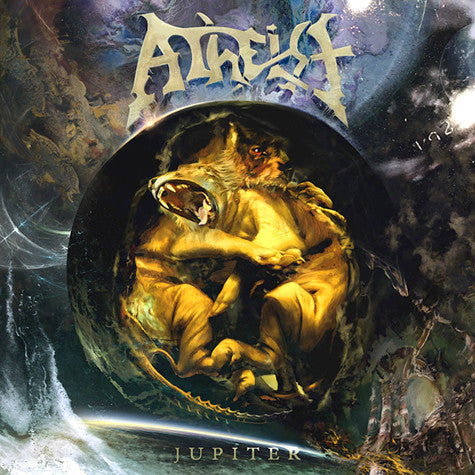 Atheist - Jupiter (2010) - Mint- LP Record 2018 Season of Mist Black Vinyl & Poster - Death Metal - Shuga Records