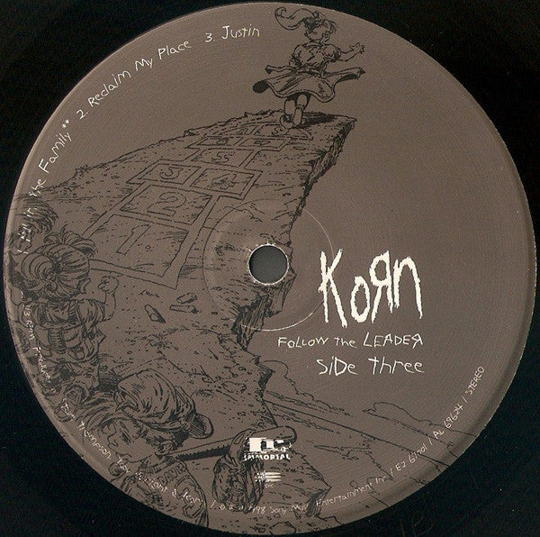 Korn - Follow The Leader - VG+ (VG Cover) 2 LP Record 1998 Epic Immortal USA Original 1st Press USA Vinyl - Nu Metal