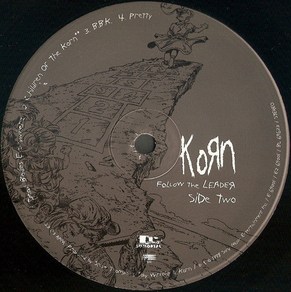 Korn - Follow The Leader - VG+ (VG Cover) 2 LP Record 1998 Epic Immortal USA Original 1st Press USA Vinyl - Nu Metal