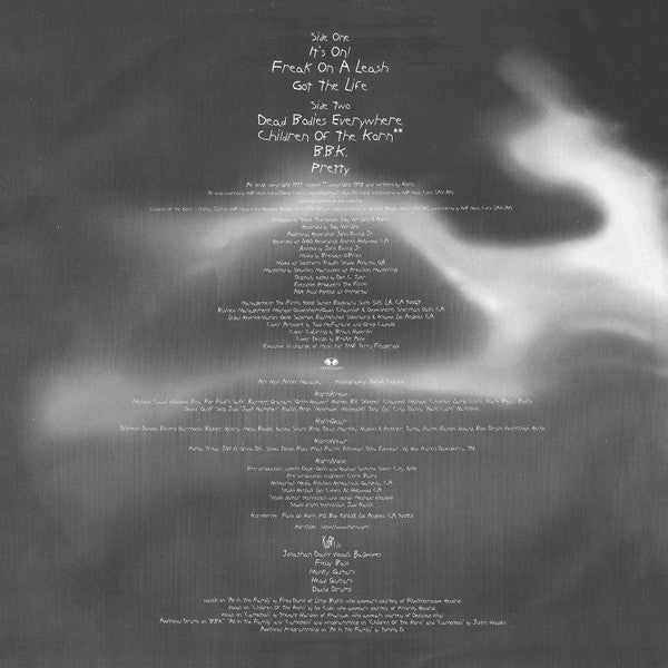 Korn - Follow The Leader - VG+ (VG Cover) 2 LP Record 1998 Epic Immortal USA Original 1st Press USA Vinyl - Nu Metal