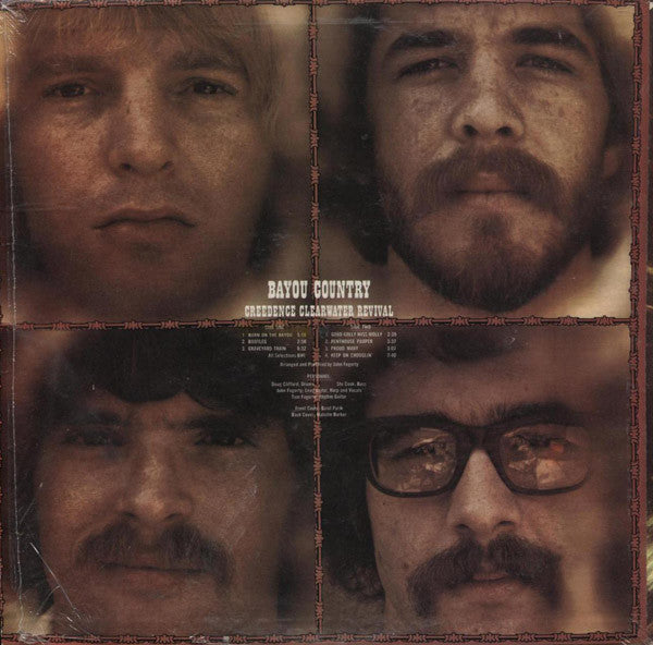 Creedence Clearwater Revival - Bayou Country - VG LP Record 1969 Fantasy USA Original Vinyl - Classic Rock / Blues Rock - Shuga Records