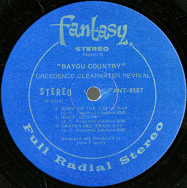 Creedence Clearwater Revival - Bayou Country - VG LP Record 1969 Fantasy USA Original Vinyl - Classic Rock / Blues Rock - Shuga Records