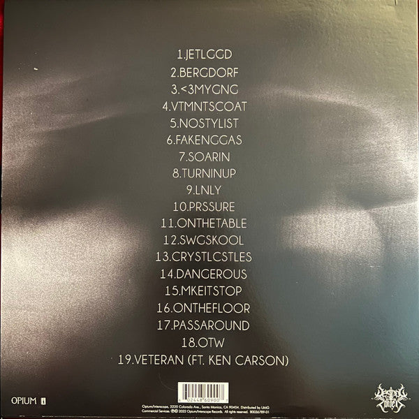 Destroy Lonely - No Stylist - Mint- LP Record Mixtape 2022 Opium Interscope Vinyl - Hip Hop / Trap - Shuga Records