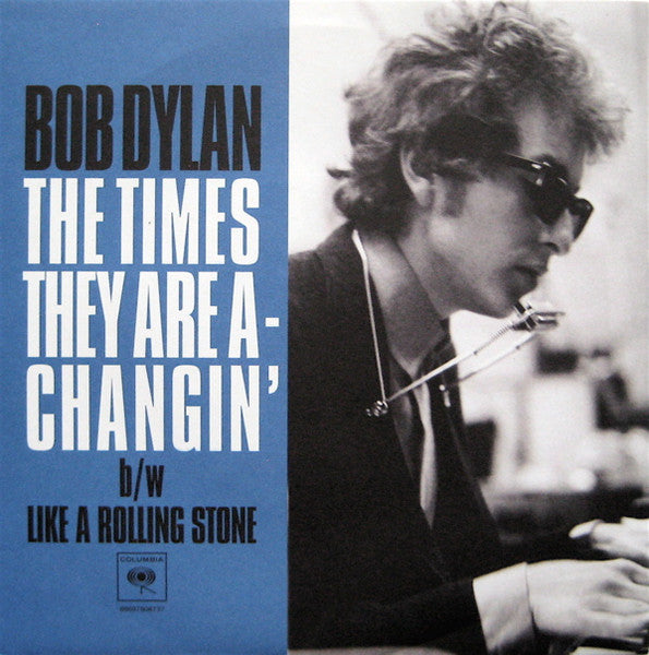 Bob Dylan - The Times They Are A-Changin' / Like A Rolling Stone (1964) - New 7" Single Record Store Day 2010 Columbia Red Vinyl - Rock / Folk Rock